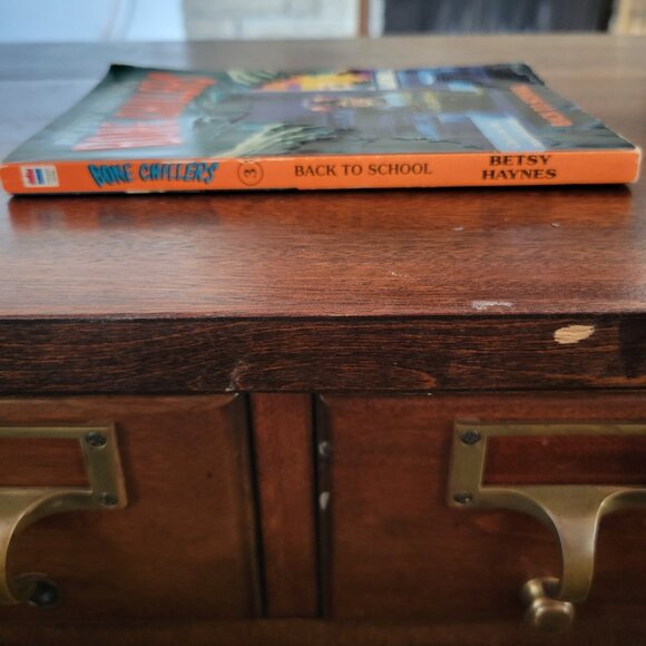 Bone Chillers: Back to School by Betsy Haynes Paperback Children's Horror Book - Picture 7 of 10